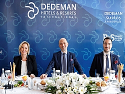 DEDEMAN: 2024 YILI HEDEF�M�Z 2.5 M�LYON M�SAF�R, 2025 YILI HEDEF� �SE 100 OTEL